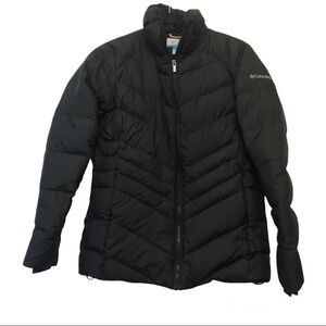 Columbia Black Down Puffer Jacket